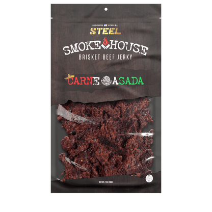 Steel Supplements Jerky 7 oz. Carne Asada - Brisket Beef Jerky
