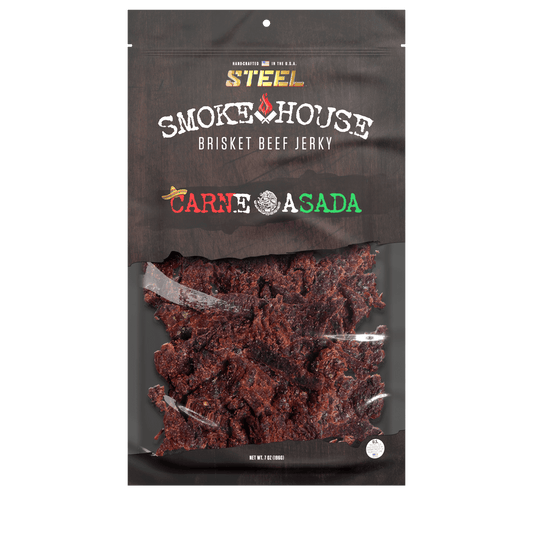 Steel Supplements Jerky 7 oz. Carne Asada - Brisket Beef Jerky