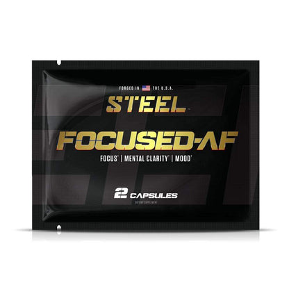 Steel Supplements Sample 1 Serving Focused-AF Sample Packets