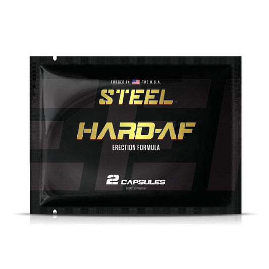 The Steel Supplements Sample 1 Serving Hard-AF Sample Packets