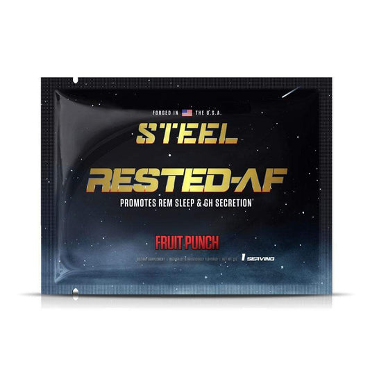 The Steel Supplements Sample 1-Serving RESTED-AF Sample Packets