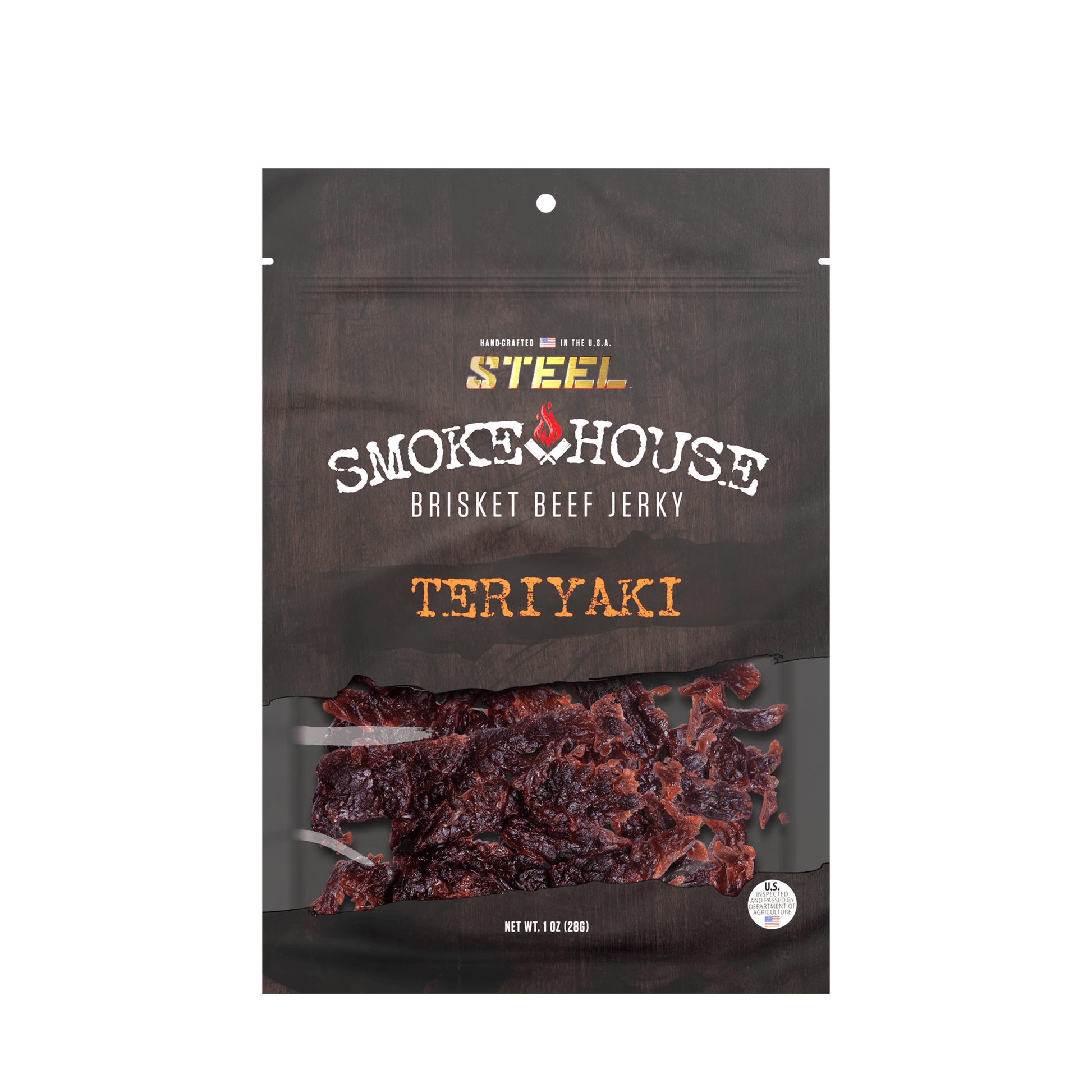 Steel Supplements Jerky Teriyaki - Brisket Beef Jerky
