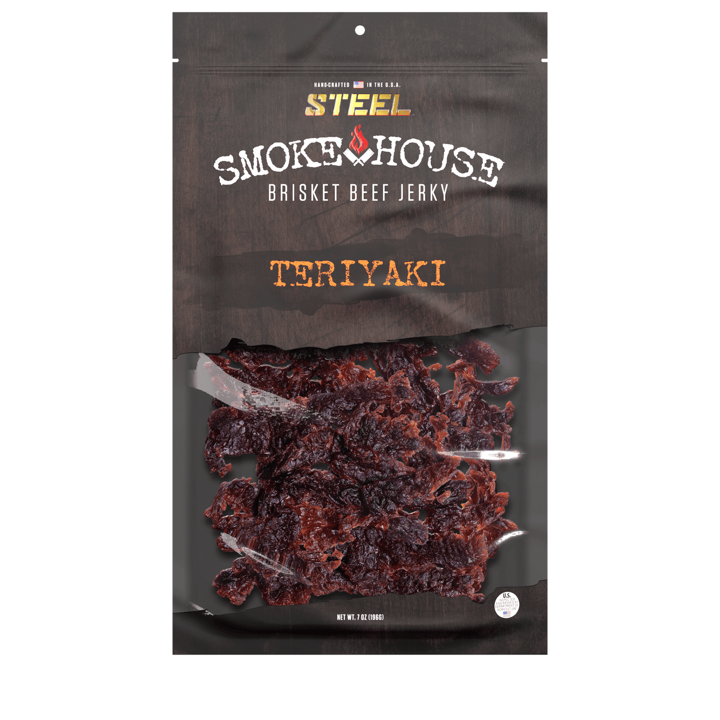 Steel Supplements Jerky Teriyaki - Brisket Beef Jerky
