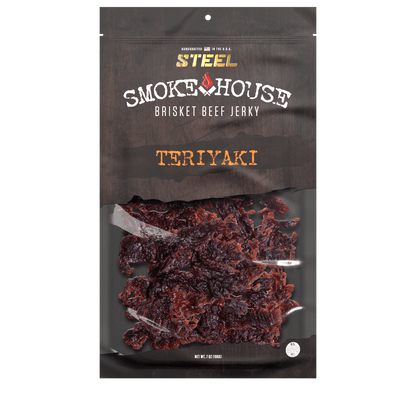 Steel Supplements Jerky Teriyaki - Brisket Beef Jerky